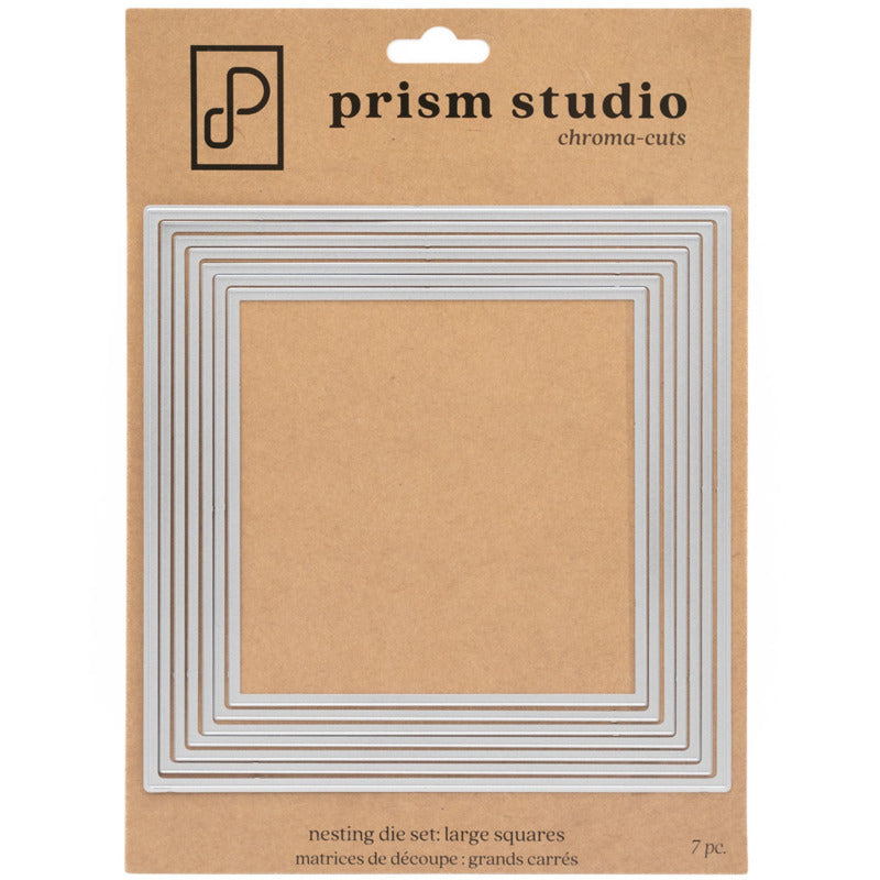 Prism Studio, Chroma-Cuts, Nesting Large Squares