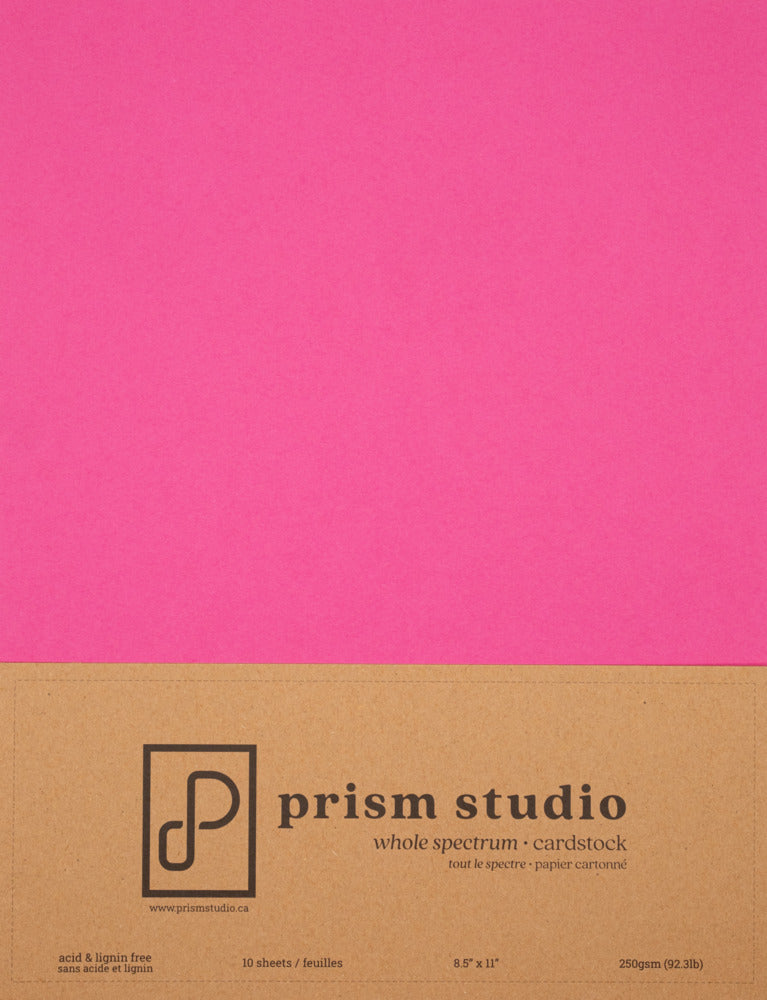 Prism Studio,8.5x11 Heavyweight Cardstock; Sweet Pea