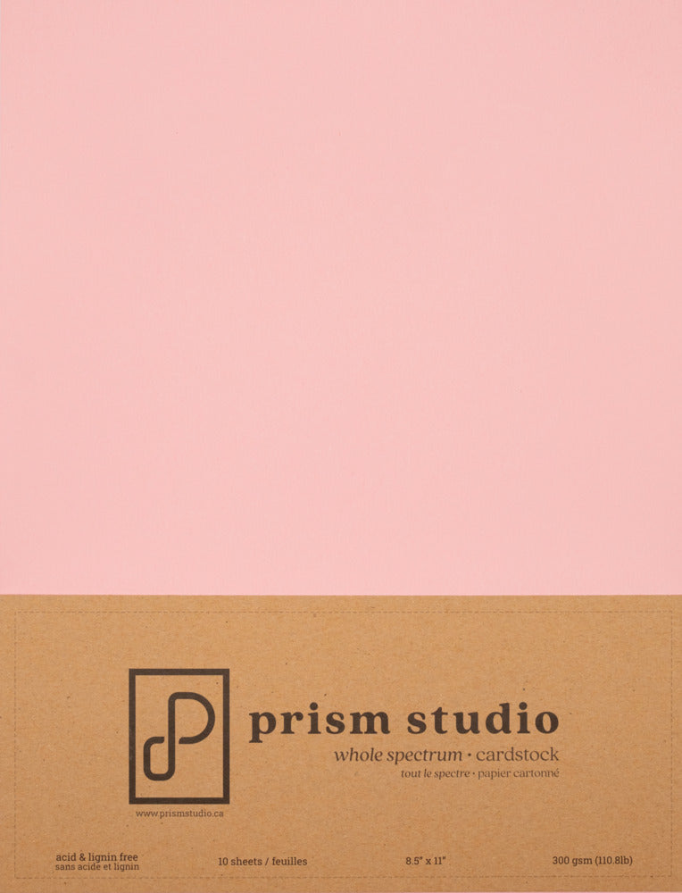 Prism Studio,8.5x11 Heavyweight Cardstock; Azalea