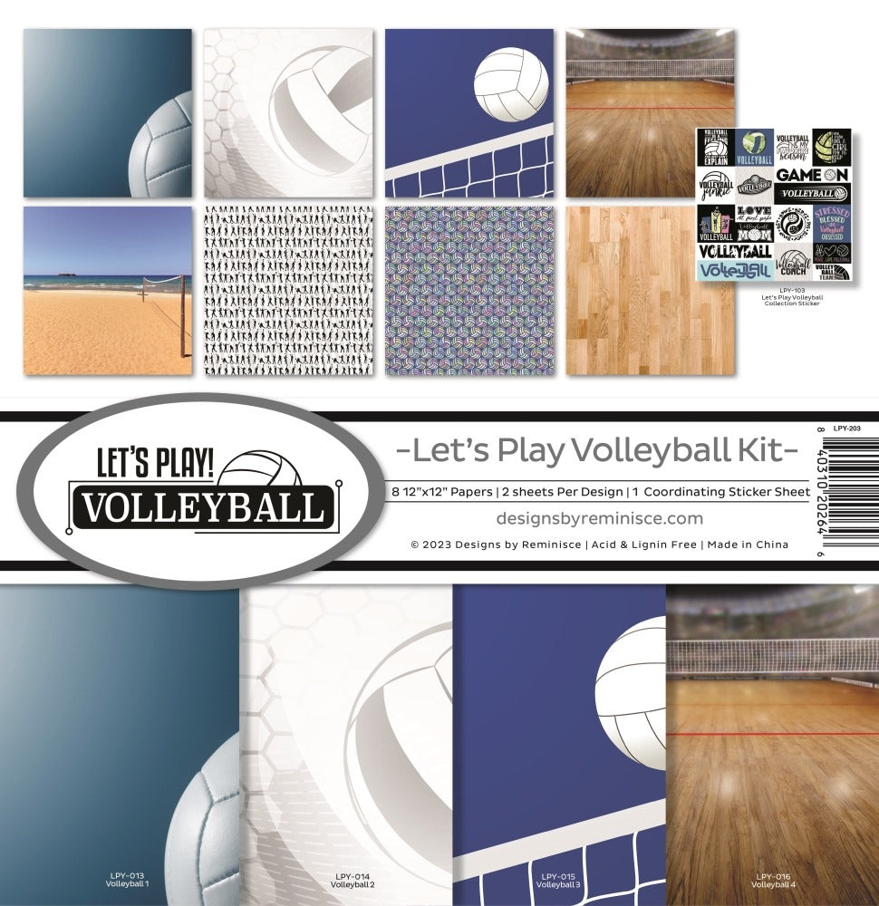 Reminisce Kit - Let's Play Volleyball