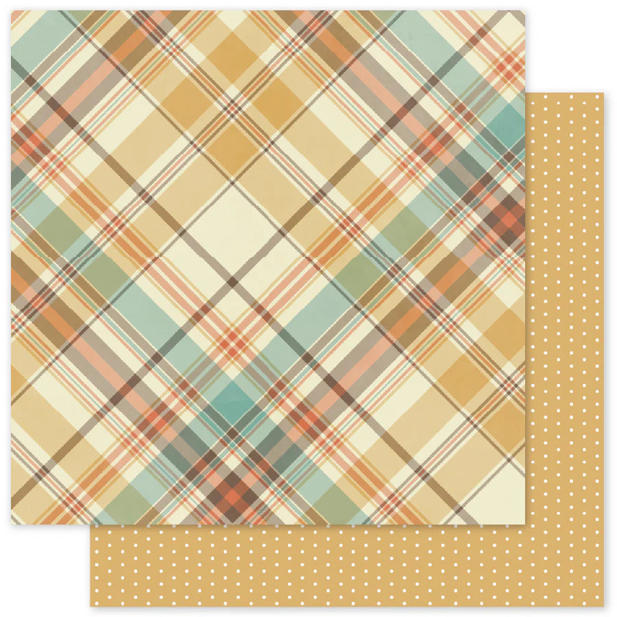 Paper Rose, 12X12 Paper, Lakeside Memories Basics E