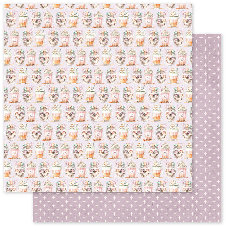 Paper Rose, 12X12 Patterned Paper, Sweet & Spooky Basics B