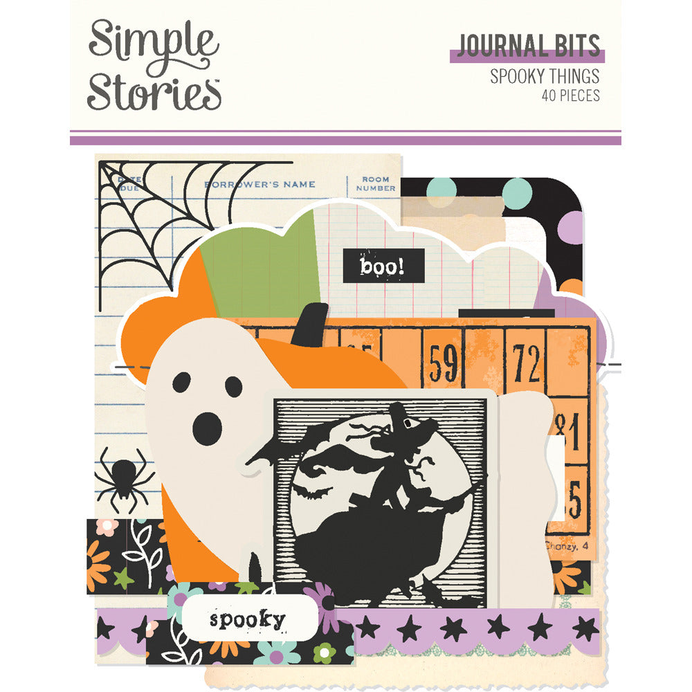 Simple Stories, Spooky Things, Journal Bits & Pieces