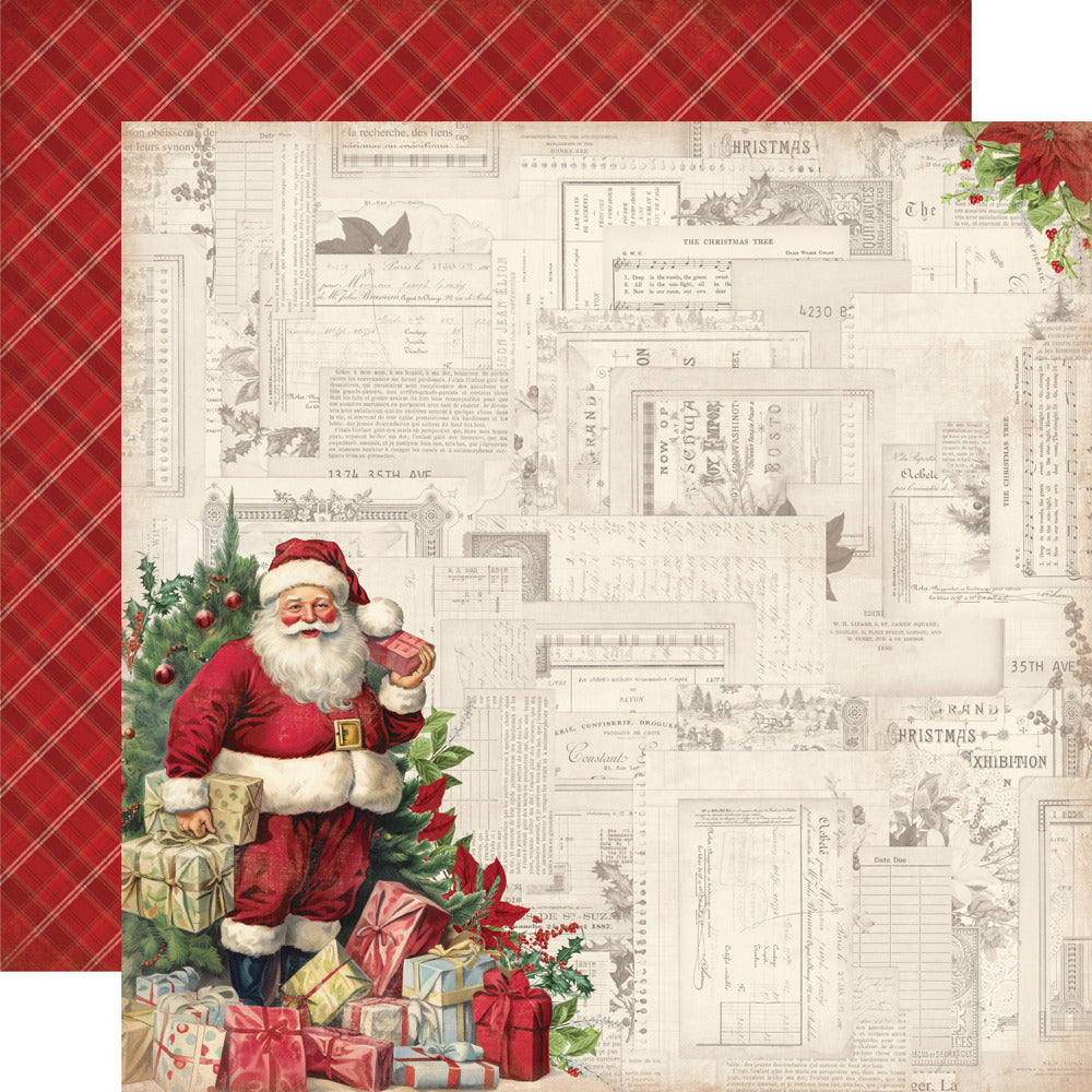 Simple Stories, 12X12 Patterned Paper, Simple Vintage Believe - Do You Believe?