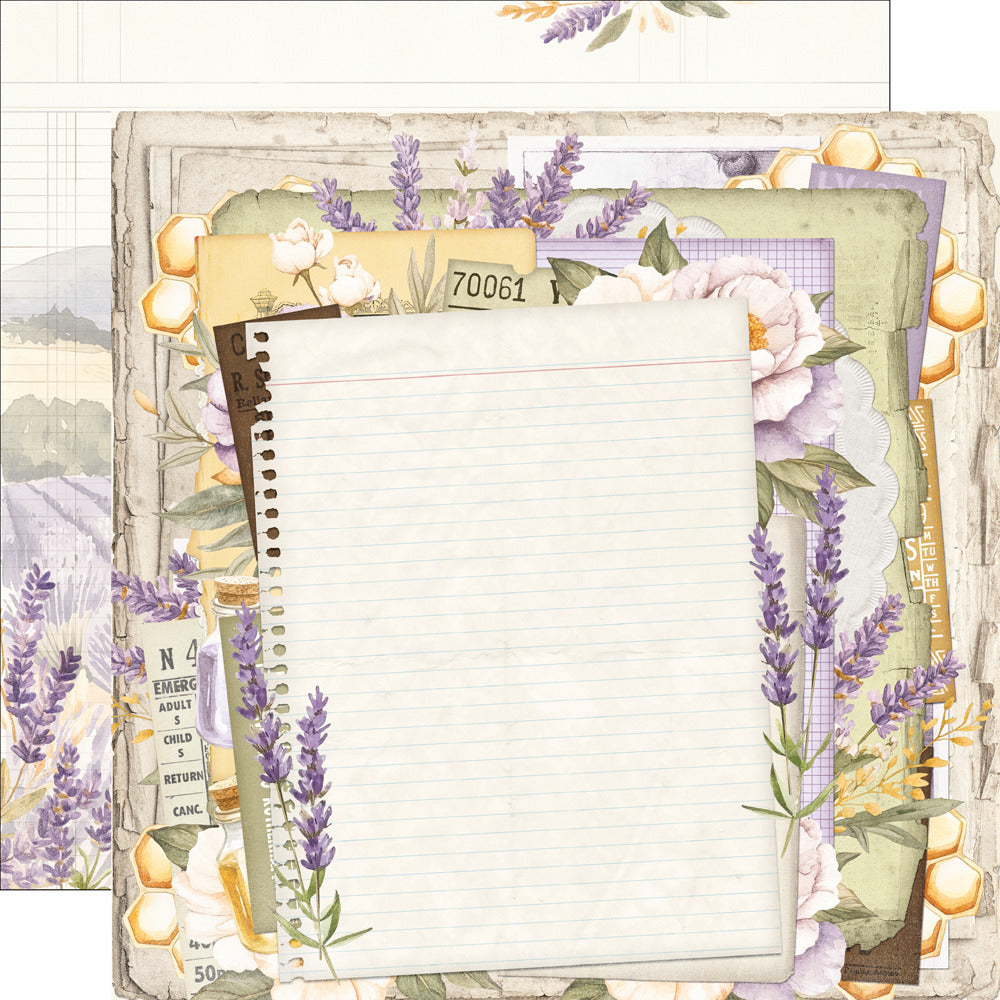 Simple Stories, Simple Vintage Lavender Fields, Lavender Skies
