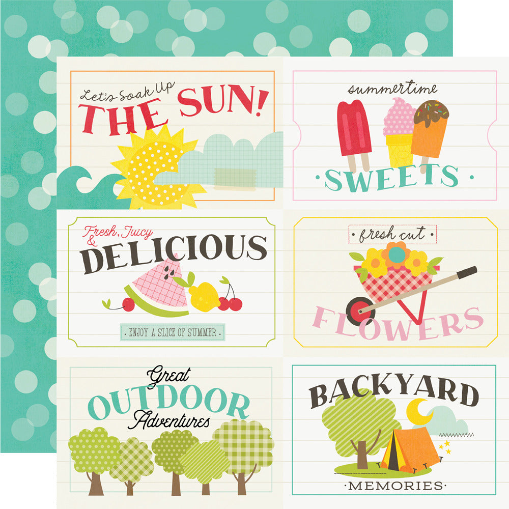 Simple Stories, Sweet Summertime 4x6