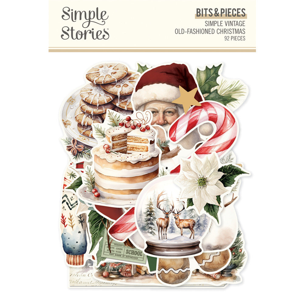 Simple Stories, Bits & Pieces, Simple Vintage Old-Fashioned Christmas