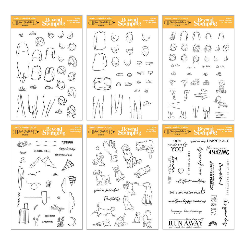 Spellbinders, I want It all Bundle, Beyond Stamping Custom Portrait, Pre-order