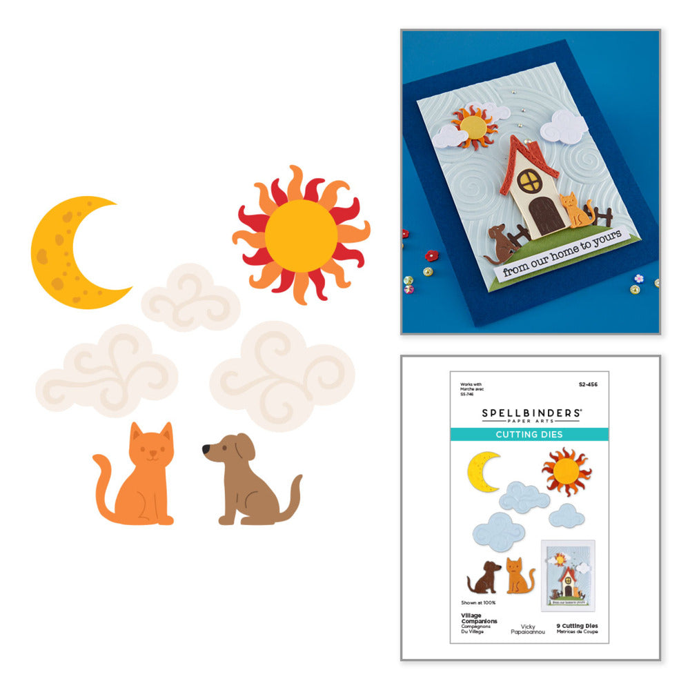 Spellbinders, Die, Village Companions Pre-order