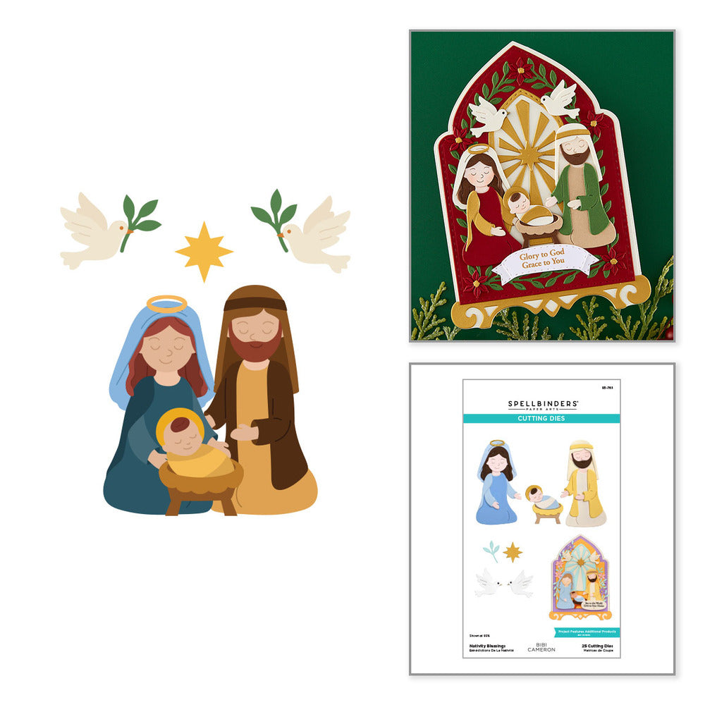 Spellbinder, Die, Nativity Blessings Pre-order