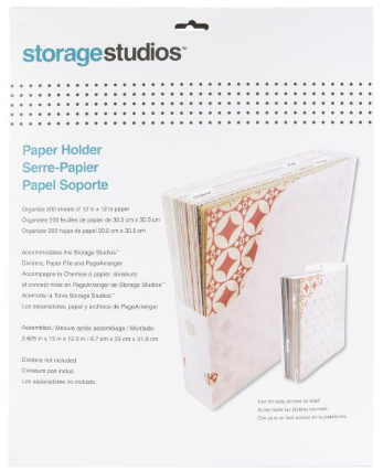 Storage Studios, Paper Holder, 12x12