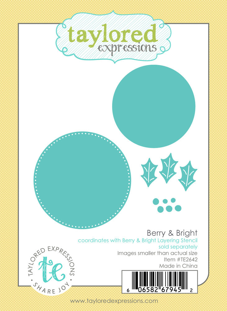 Taylored Expressions, Die, Berry & Bright Pre-order
