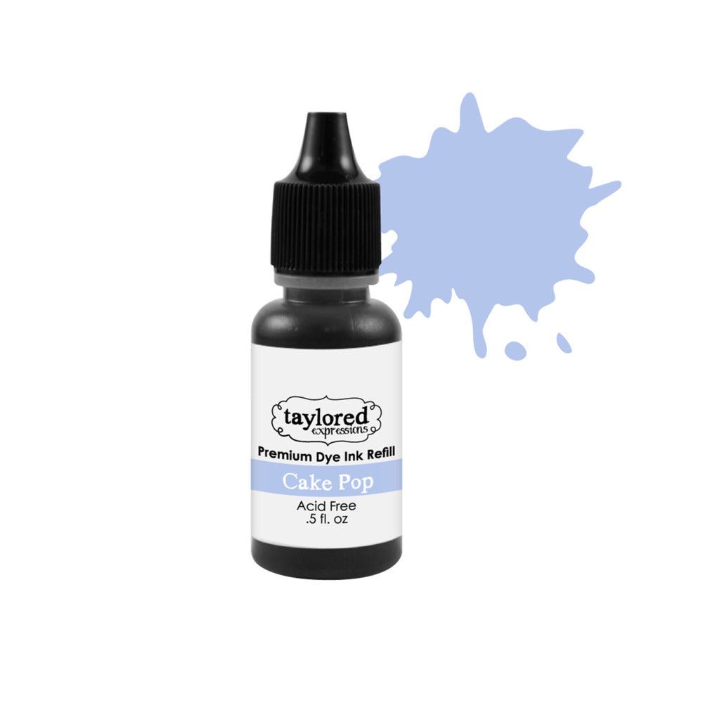 Taylored Expressions, Premium Dye Ink Refill, Cake Pop (blue)