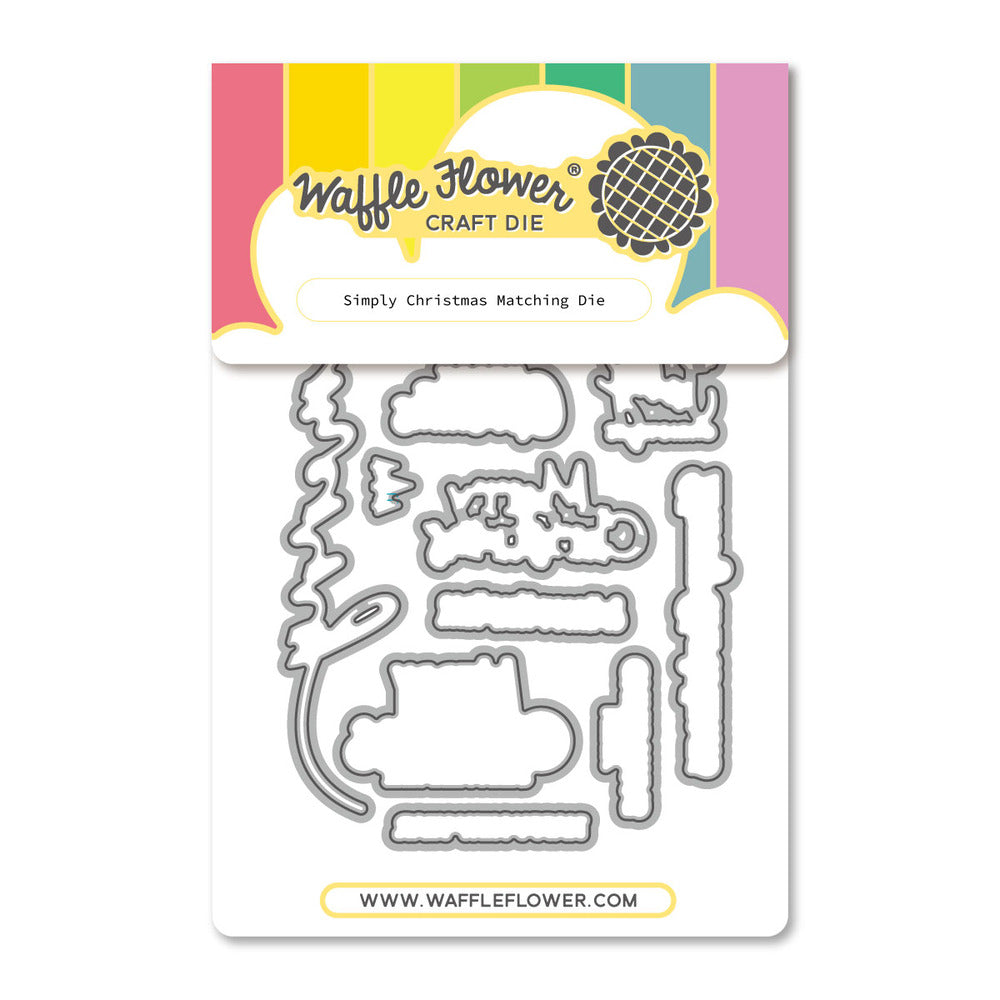 Waffle Flower, Die, Simply Christmas Pre-order