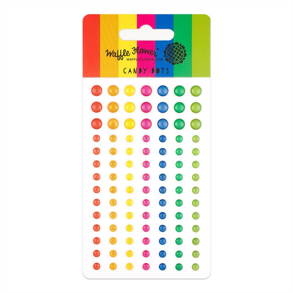Waffle Flower, Candy Dots, Enchanted