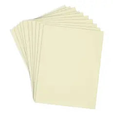 Spellbinders, ColorWheel Cardstock, Alabaster, 8.5x11, Pkg of 10 sheets