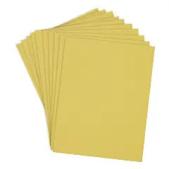 Spellbinders, ColorWheel Cardstock, Beeswax, 8.5x11, Pkg of 10 sheets