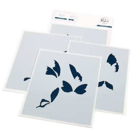 Pinkfresh Butterfly Bliss Stencil