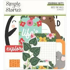 Simple Stories, Into the Wild, Journal Bits