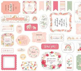 Echo Park, Welcome Baby Girl Ephemera