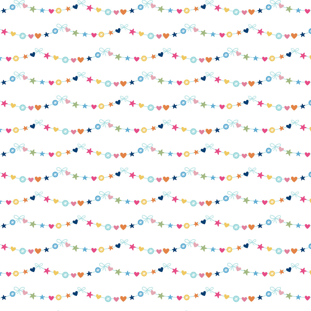 Echo Park, Play all Day Girl, 3x4 Journal Card 12x12