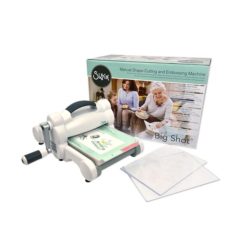 Sizzix Big Shot-White Grey Starter Set