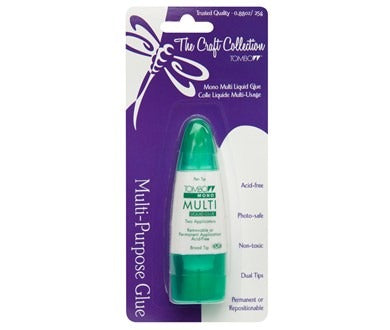 Tombow Mono Multi Liquid Green & White Glue