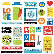 Photoplay Paper, Bow Wow by Becky Moore - Cardstock Ephemera