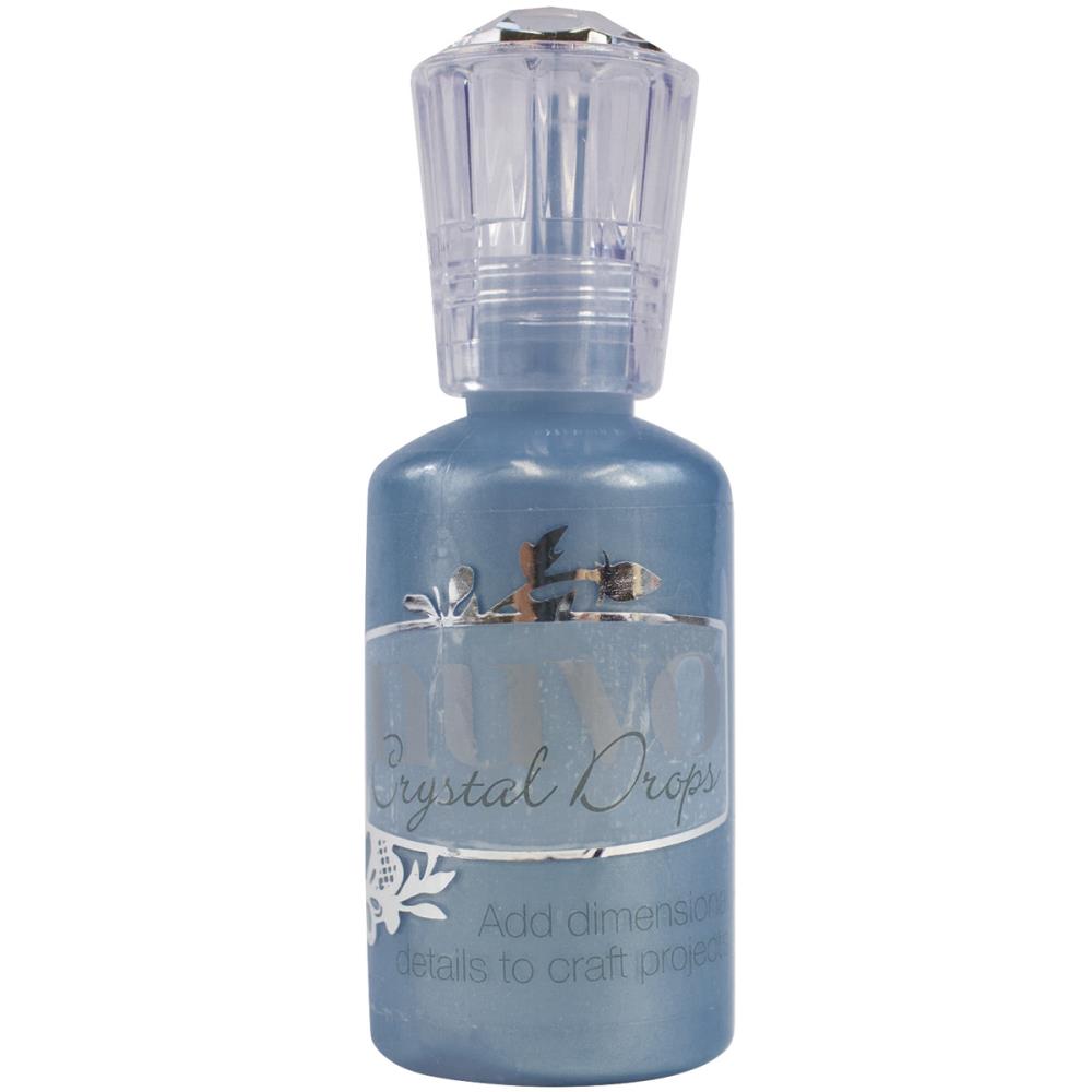 Nuvo, Crystal Drops, Navy Blue Metallic