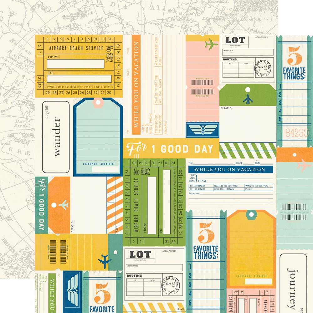 Simple Stories, Happy Travels, Here & Now