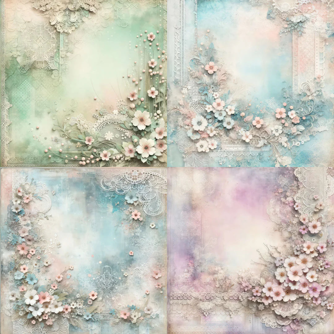 Simply Stated, Rainbow Florals 10