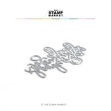 The Stamp Market, Handwritten Thanks Die Cut