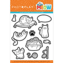 Load image into Gallery viewer, Echo Park, Meow Stamp &amp; Die Cut Set
