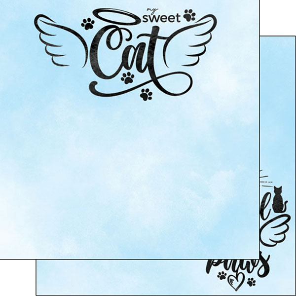 Scrapbook Customs, Cat Angel Wings
