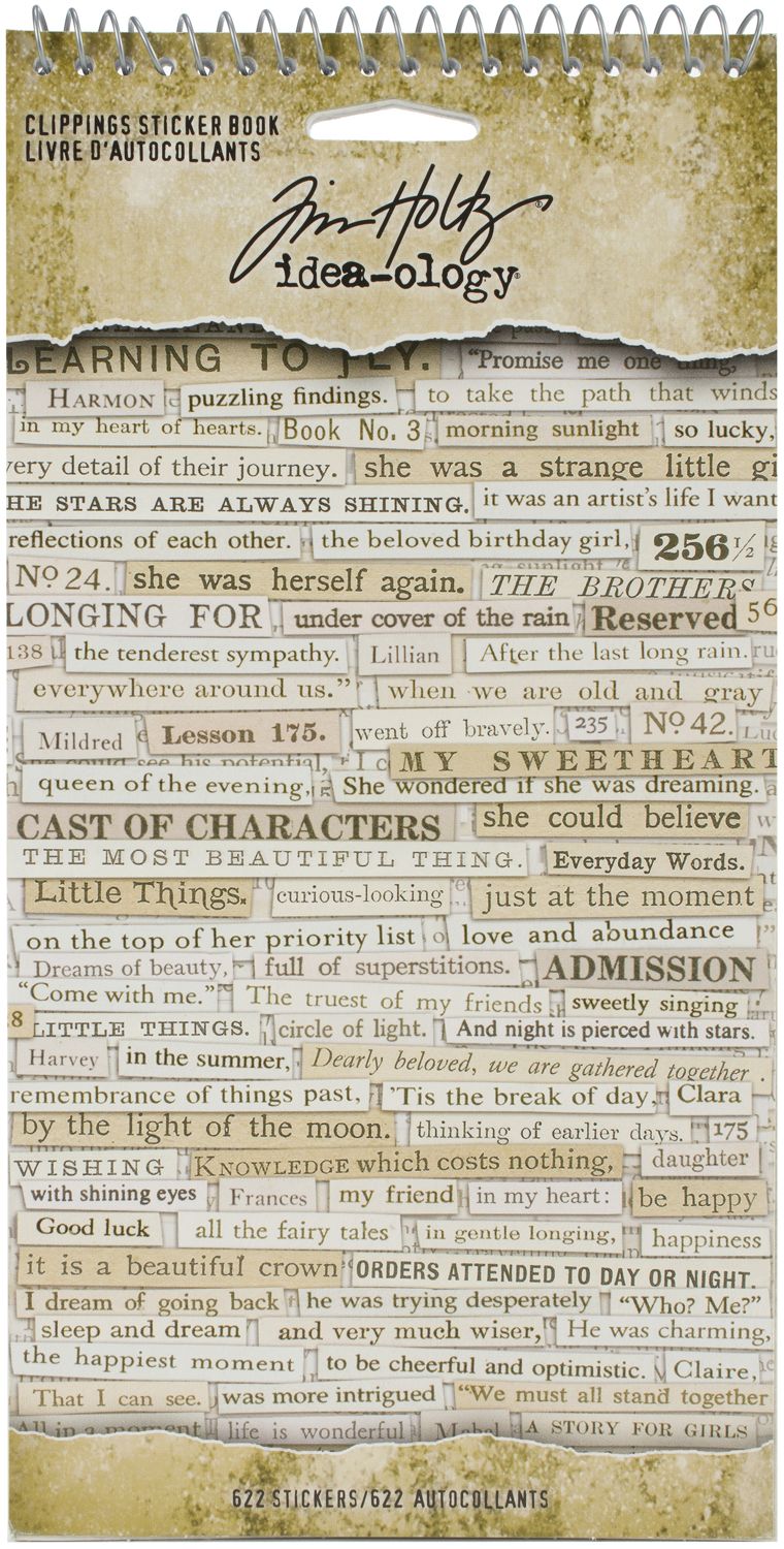 Advantus Corp, Idea-ology, Clippings Sticker Book