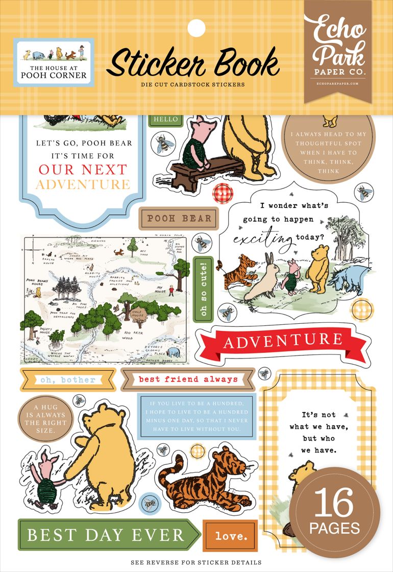 Echo Park, The House at Pooh Corner, Sticker Book