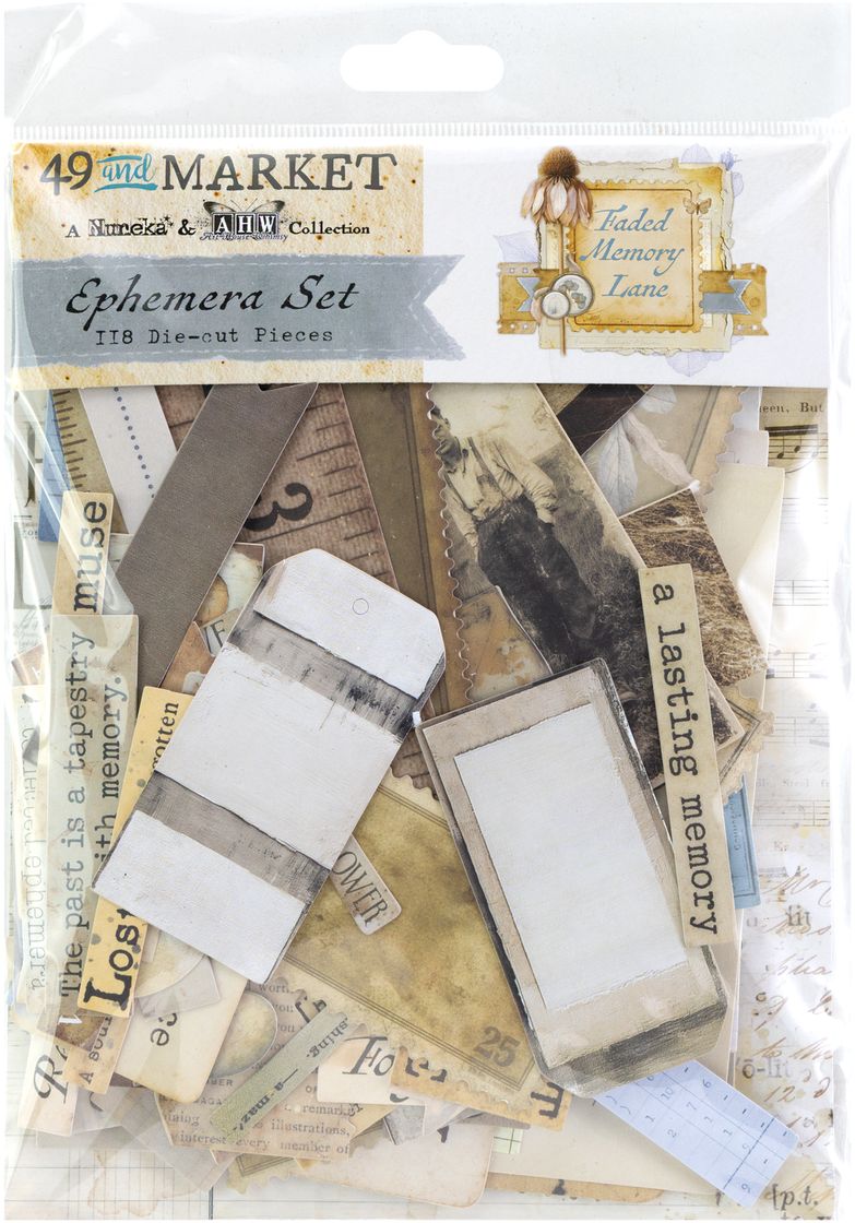 49 and Market, Faded Memory Lane, Ephemera Set