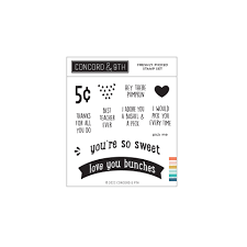 Concord & 9th, Freshly Picked Stamp Set