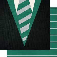 Scrapbook Customs 12x12 Paper, Wizard Robe, Green