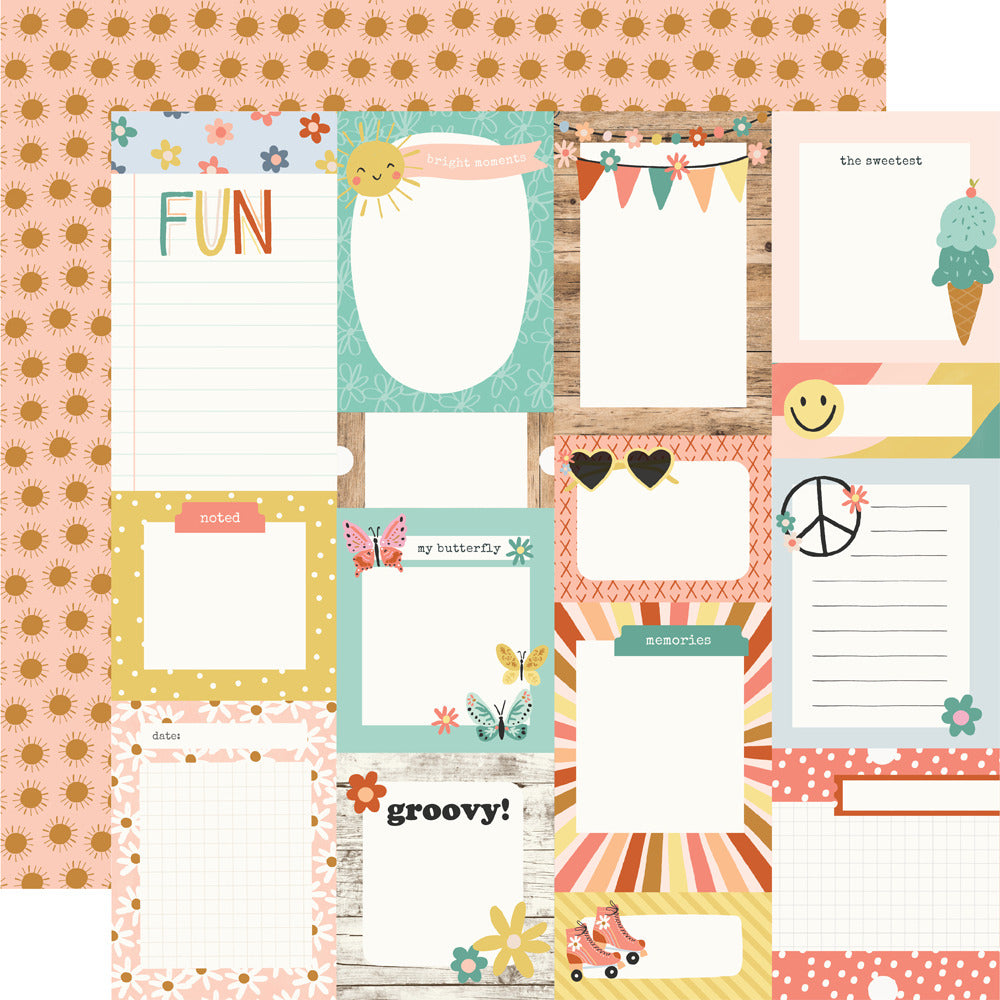 Simple Stories, Boho Sunshine, Journal Elements