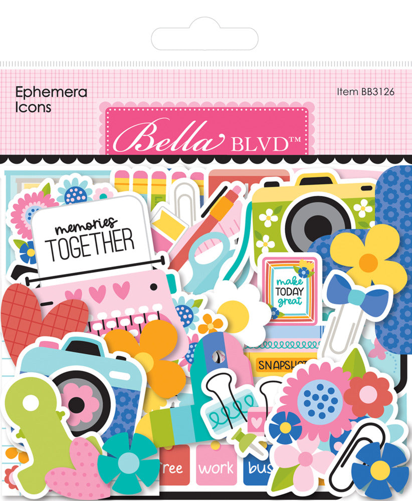Bella Blvd, Ephemera Icons, Documented
