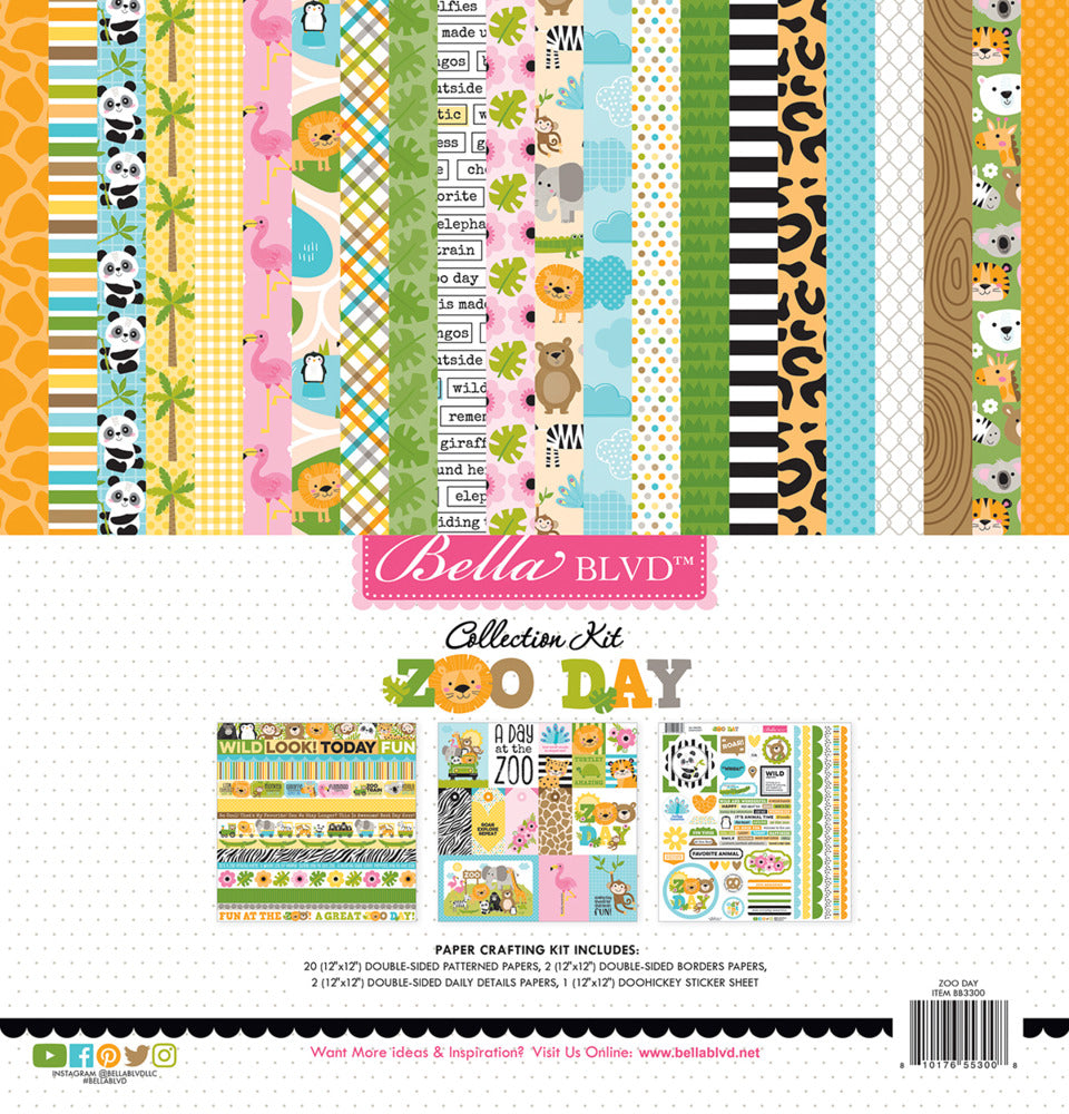 Bella Bvd., Zoo Day Paper pack Pre-order