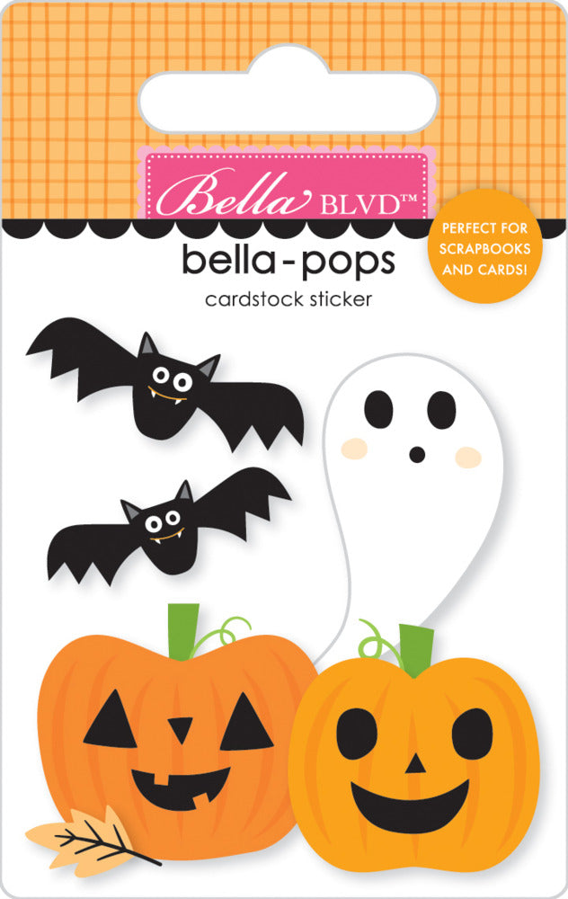 Bella Blvd., Bella-pops 3D Cardstock Sticker, Pumpkin Pals Pre-order