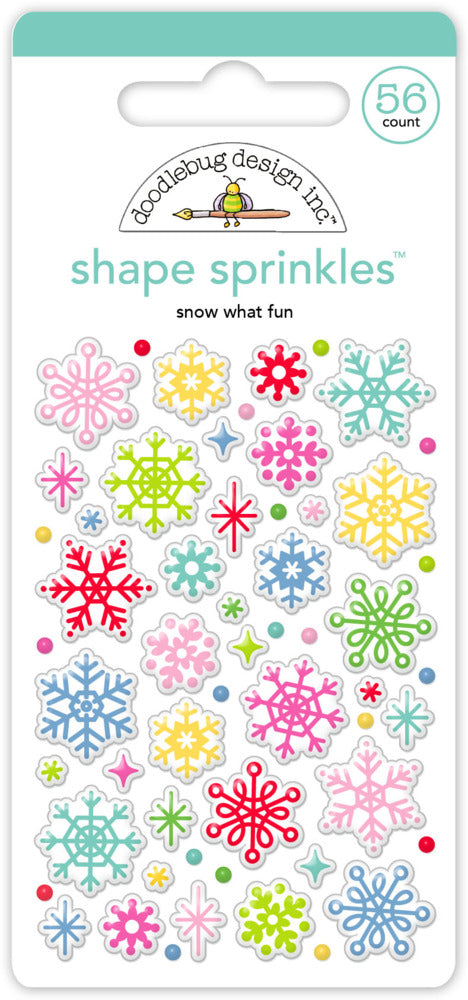 Doodlebug, Shape Sprinkles, Snow What Fun