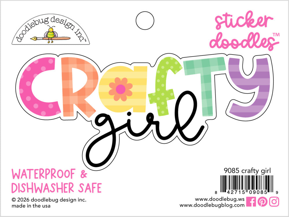 Doodlebug, Sticker Doodles, Crafty Girl