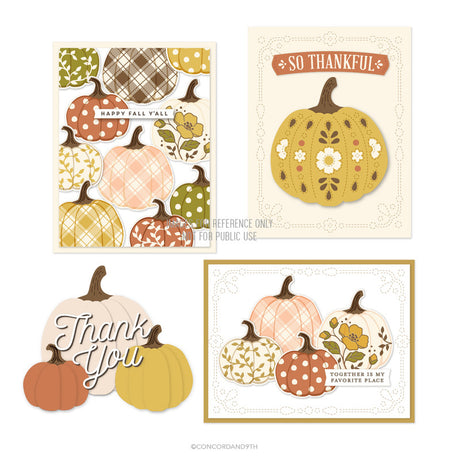 Concord & 9th, Die, Pumpkin Prints