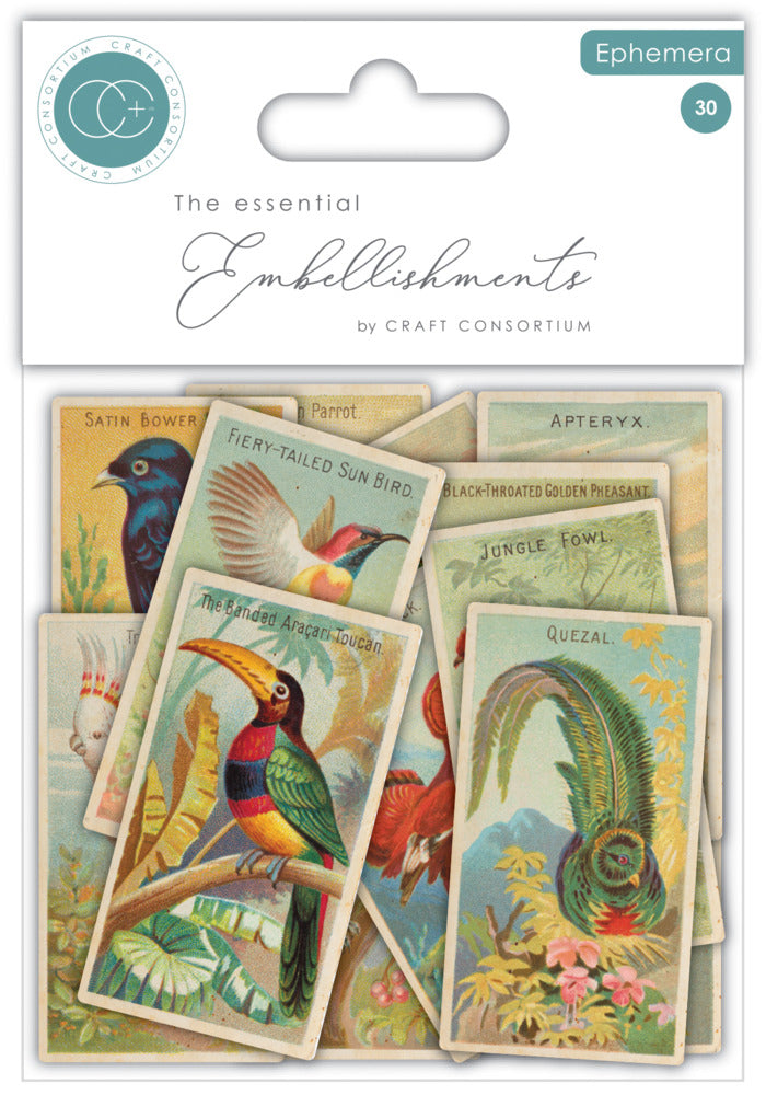Craft Consortium, Ephemera, The Collector - Birds
