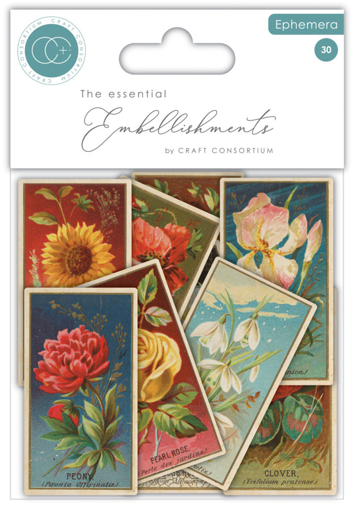 Craft Consortium, Ephemera, The Collector - Flowers