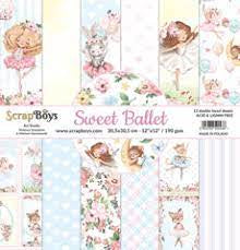 Scrapboys, Sweet Ballet Paper pack