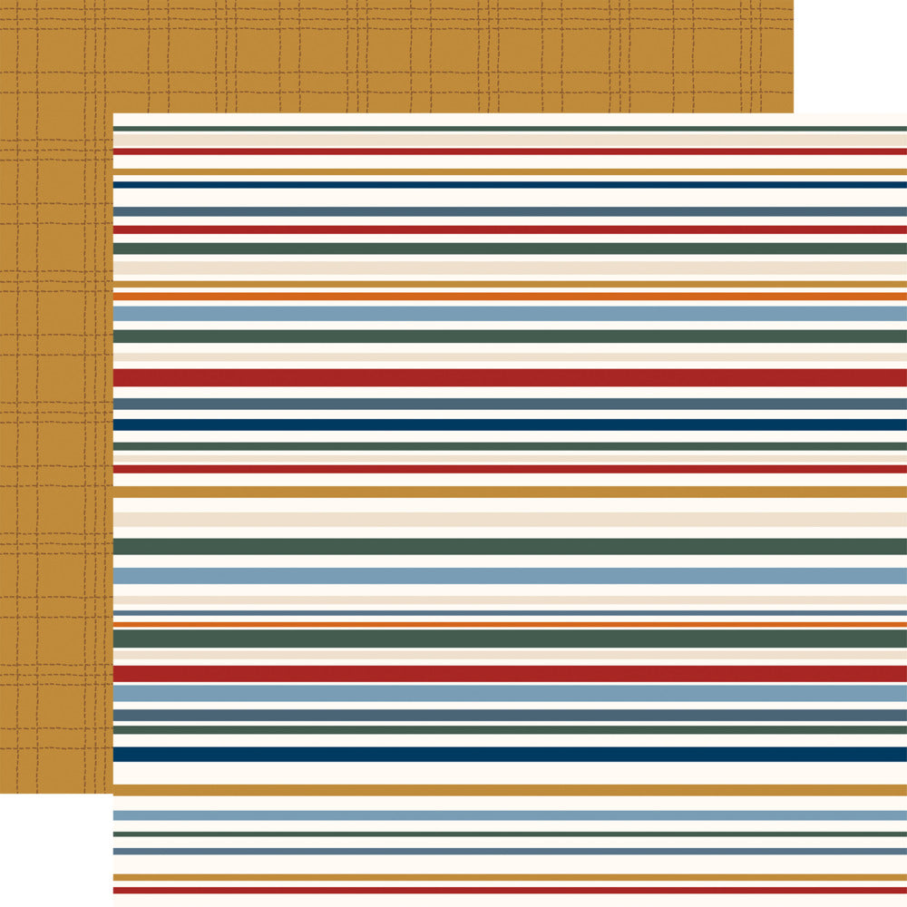 Echo Park, Carta Bella, 12X12 Patterned Paper, Cars - Stripe Paint Job